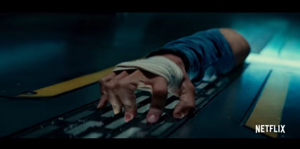 Screenshot: The Cloverfield Paradox