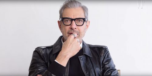 Screenshot: Jeff Goldblum - Vanity Fair Karriere-Überblick