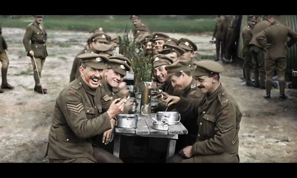 Screenshot: They Shall Not Grow Old ....