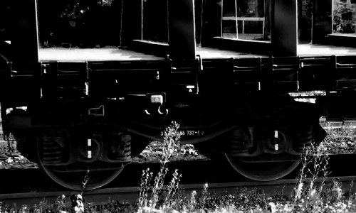 Eigenes Foto: Eisenbahn-Waggon