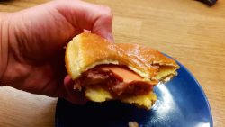 Eigenes Foto: Krapfen mit Leberkäse