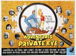 Movie Poster - Adventures of a private Eye